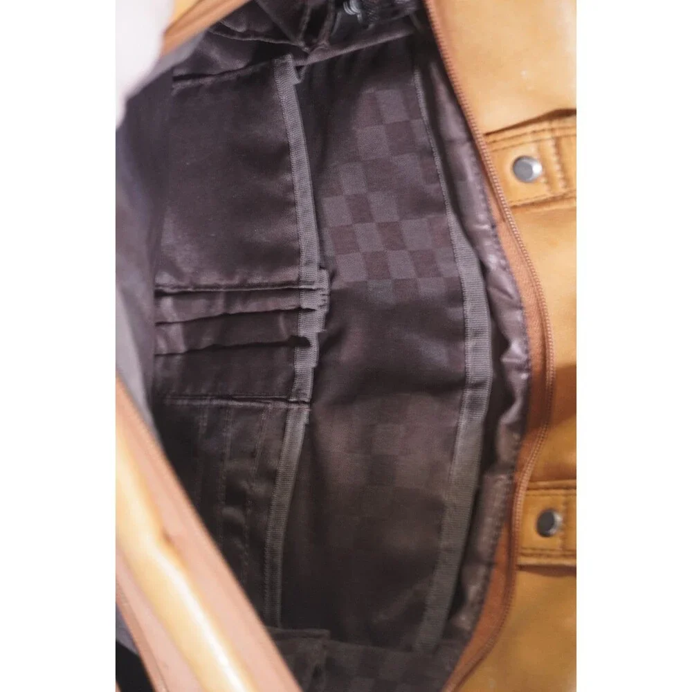 Samsonite Tan Leather Briefcase 17